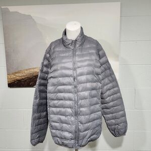 Men's Quilted Lightweight Puffer Jacket - Gray